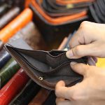 Ví da cá sấu loại đứng mỏng gọn da bụng 1 mặt VCSDT08