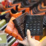 Vi đứng da cá sấu thời trang nam tính gai đuôi 2 mặt mẫu mới VCSDGD05