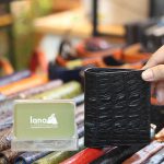 Vi đứng da cá sấu thời trang nam tính gai đuôi 2 mặt mẫu mới VCSDGD05