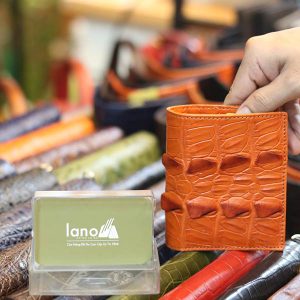 Vi đứng da cá sấu thời trang nam tính gai đuôi 2 mặt mẫu mới VCSDGD05