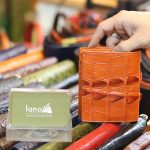 Vi đứng da cá sấu thời trang nam tính gai đuôi 2 mặt mẫu mới VCSDGD05