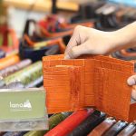 Vi đứng da cá sấu thời trang nam tính gai đuôi 2 mặt mẫu mới VCSDGD05