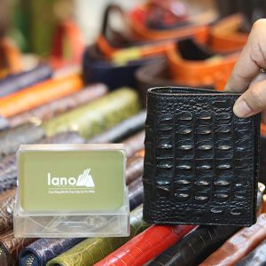 Ví đứng nam da cá sấu mẫu mới 2020 gai lưng 2 mặt VCSDGL07