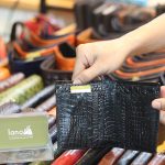 Ví đứng nam da cá sấu mẫu mới 2020 gai lưng 2 mặt VCSDGL07