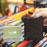 Ví đứng nam da cá sấu xịn loại mới hàng xuất khẩu 2 mặt VCSDT09