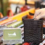 Ví đứng nam da cá sấu xịn loại mới hàng xuất khẩu 2 mặt VCSDT09