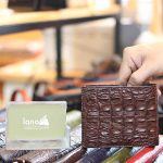 Ví nam loại ngang 2 mặt da cá sấu gai lưng mới 2020 VCSNGL15