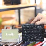 Ví nam loại ngang 2 mặt da cá sấu gai lưng mới 2020 VCSNGL15