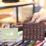 Ví nam loại ngang 2 mặt da cá sấu gai lưng mới 2020 VCSNGL15