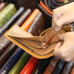 Ví ngang da cá sấu đan viền 1 mặt cao cấp VCSNDV10