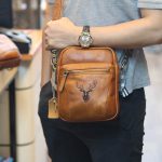 Túi da nam đeo chéo kết hợp sling nhỏ gọn tiện lợi mẫu mới 2020 TDL76