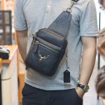 Túi da nam đeo chéo kết hợp sling nhỏ gọn tiện lợi mẫu mới 2020 TDL76
