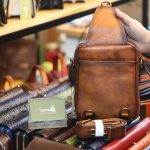 Túi da nam đeo chéo kết hợp sling nhỏ gọn tiện lợi mẫu mới 2020 TDL76