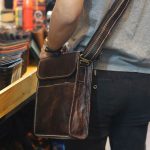 Túi đeo chéo nam da bò dạng hộp khỏe khoắn nam tính KT183