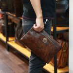 Clutch cầm tay nam da bò nhập khẩu thời trang nhỏ gọn CLT41