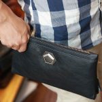 Clutch cầm tay nam da bò nhập khẩu thời trang nhỏ gọn CLT41