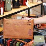 Clutch da bò cầm tay sang trọng cho nam giới mẫu mới 2020 CLT42