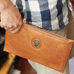 Clutch da bò cầm tay sang trọng cho nam giới mẫu mới 2020 CLT42