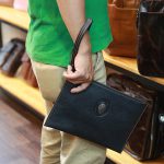 Clutch da bò cầm tay sang trọng cho nam giới mẫu mới 2020 CLT42