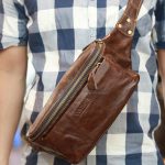 Túi bao tử nam da bò đeo bụng thời trang mẫu mới 2020 tdb019