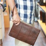 Túi Clutch cầm tay nam da bò Lano sang trọng lịch lãm CLT040