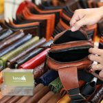 Túi da đeo ngực sling bag nhỏ gọn tiện lợi Lano TDL79