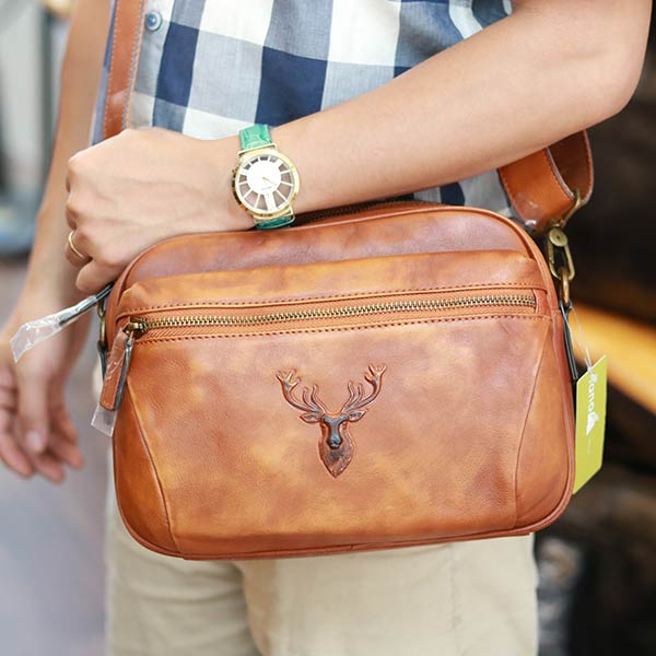 Túi đeo chéo nam da bò cao cấp mẫu mới 2020 KT184