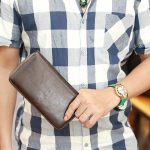 Ví da nam cầm tay thời trang tiện dụng Lano VCTN074