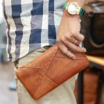 Ví dài cầm tay nam da bò thời trang cao cấp 1 khóa kéo VCTN073