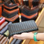 Ví dài cầm tay nam thời trang dạng đan mẫu mới Lano VCTN075