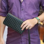 Ví dài cầm tay nam thời trang dạng đan mẫu mới Lano VCTN075