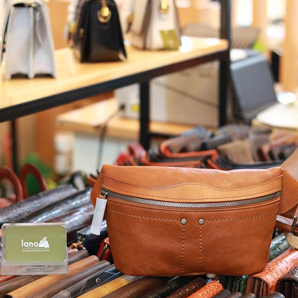 Túi bao tử da bò Veg nhập khẩu sang trọng nam tính TDB023