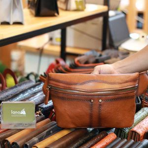 Túi bao tử da bò Veg nhập khẩu sang trọng nam tính TDB023