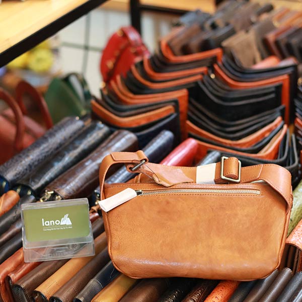 Túi bao tử da bò Veg nhập khẩu sang trọng nam tính TDB023