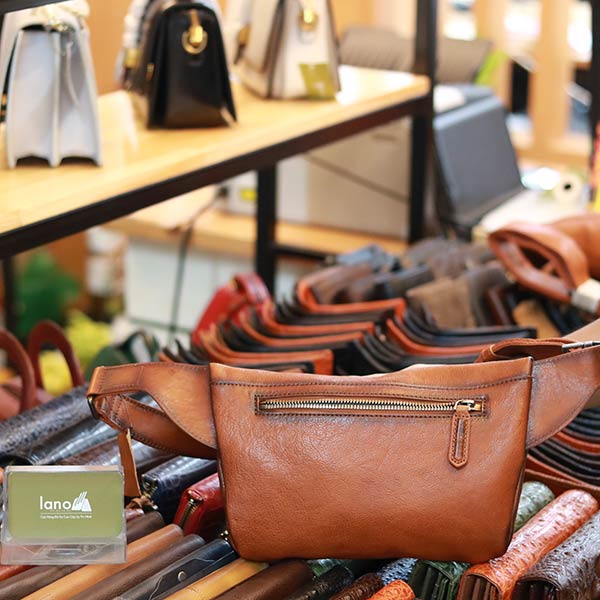 Túi bao tử da bò Veg nhập khẩu sang trọng nam tính TDB023