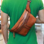 Túi bao tử da bò Veg nhập khẩu sang trọng nam tính TDB023