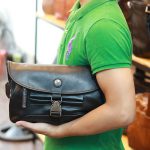 Clutch cầm tay da bò kết hợp đeo chéo nam mẫu mới 2020 CLT45