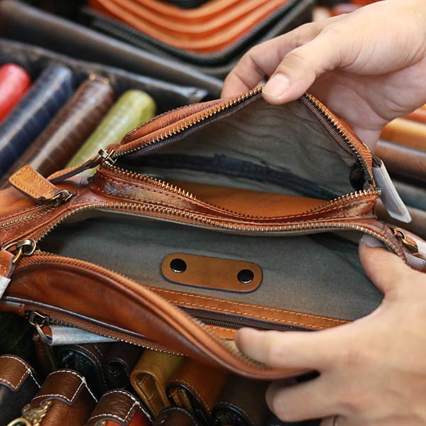 Túi bao tử đeo bụng nam da bò nhỏ gọn sang trọng TDB020