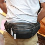 Túi bao tử đeo bụng nam da bò nhỏ gọn sang trọng TDB020