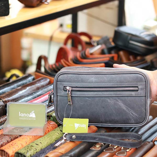 Túi Clutch cầm tay da bò cao cấp độc quyền chỉ có tại Lano CLT48