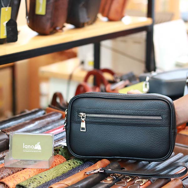 Túi Clutch cầm tay da bò cao cấp độc quyền chỉ có tại Lano CLT48