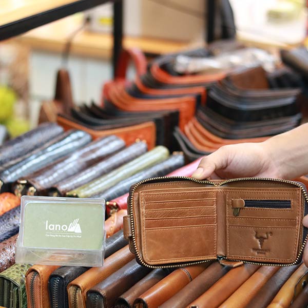 Ví da nam thời trang da bò cao cấp VDN077