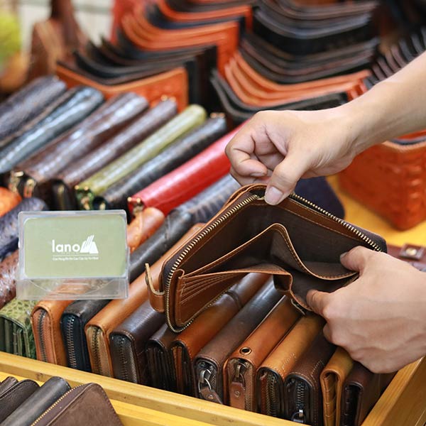 Ví da nam thời trang da bò cao cấp VDN077