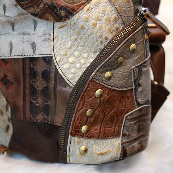 Balo nữ da bò cao cấp mẫu mới 2020 BLNU02