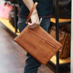 Clutch nam cầm tay da bò nhập khẩu siêu sang Lano CLT53