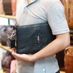Clutch nam túi cầm tay da bò nam tính mạnh mẽ CLT51
