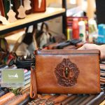 Clutch nam túi cầm tay da bò nam tính mạnh mẽ CLT51