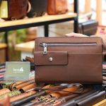 Clutch túi cầm tay da bò cao cấp thời trang sang trọng Lano CLT50