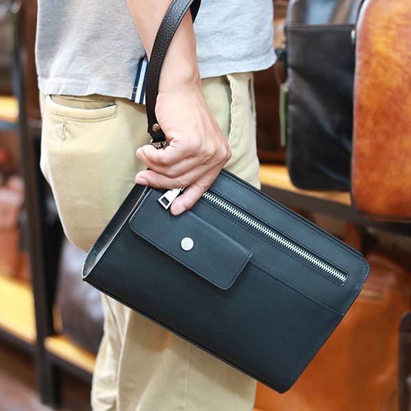 Clutch túi cầm tay da bò cao cấp thời trang sang trọng Lano CLT50