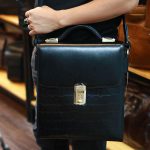 Túi da công sở kết hợp xách tay da bò cao cấp KT191
